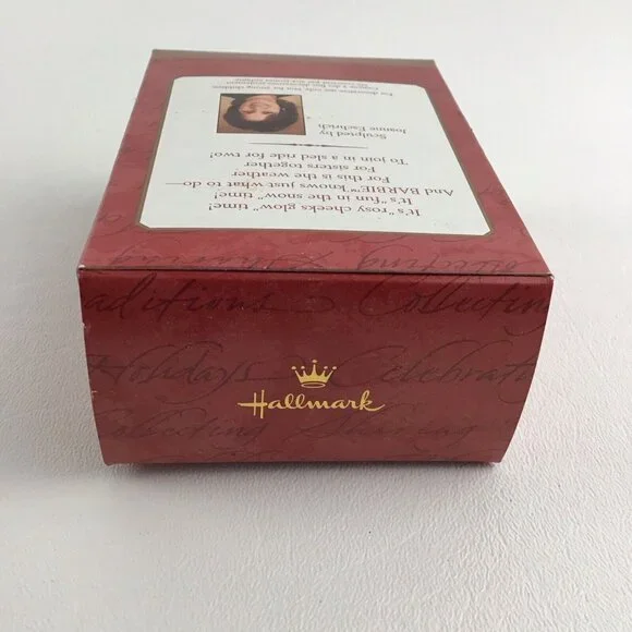 Hallmark Keepsake Christmas Tree Ornament Winter Fun With Barbie & Kelly 2000 - Picture 4 of 6